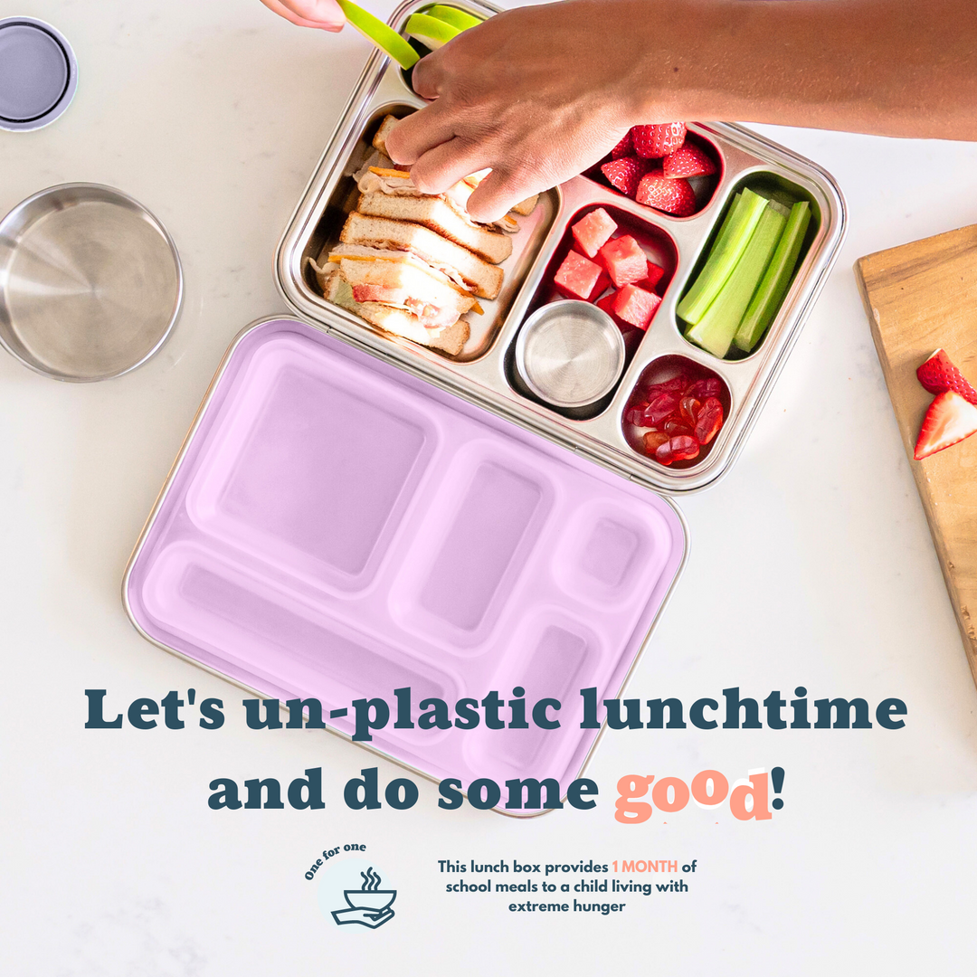 The Good Kiind I Bento Style Stainless Steel Lunch Kits for kids 3