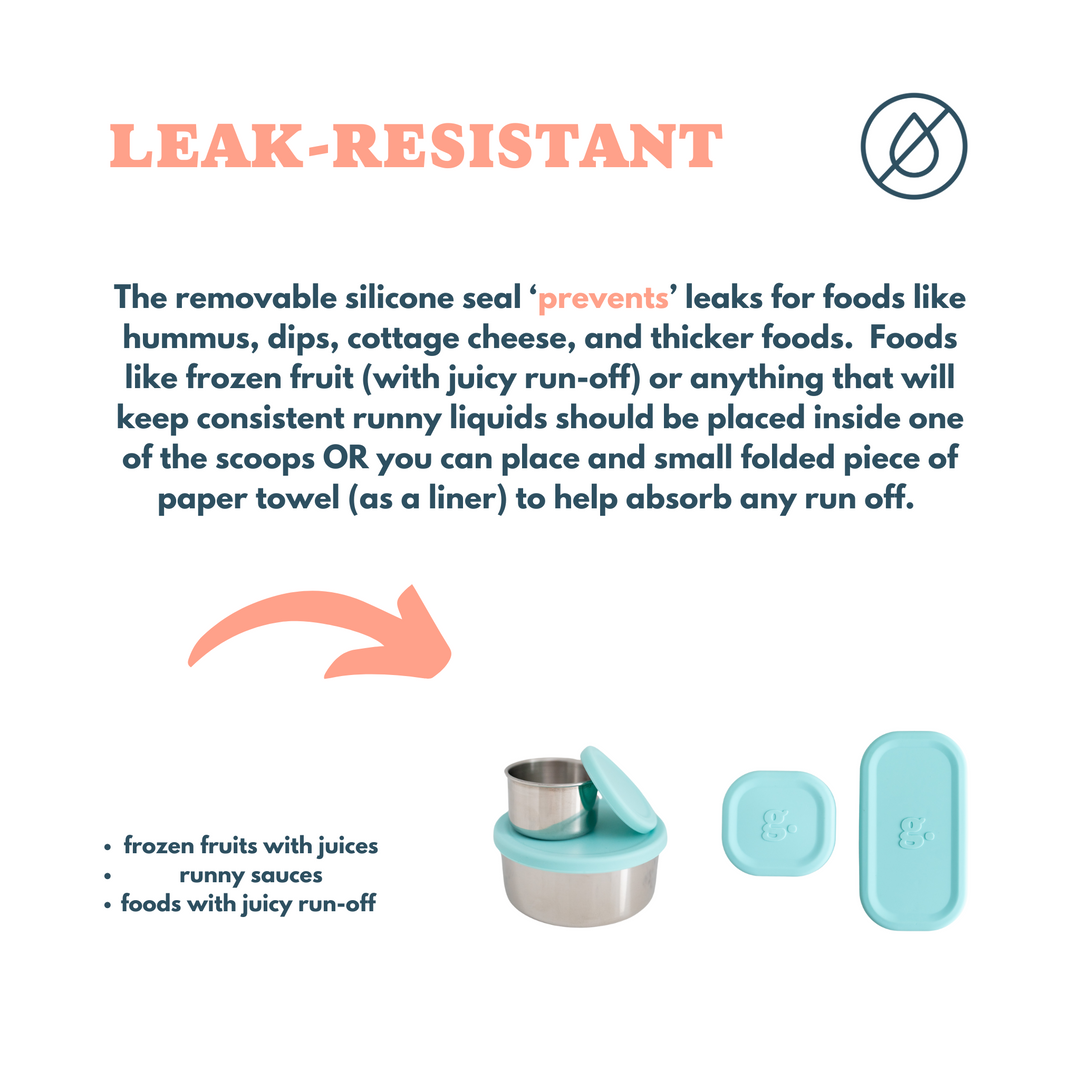 Stainless Steel Lunch Box I The Good Kiind I Air-tight Leak-Resistant