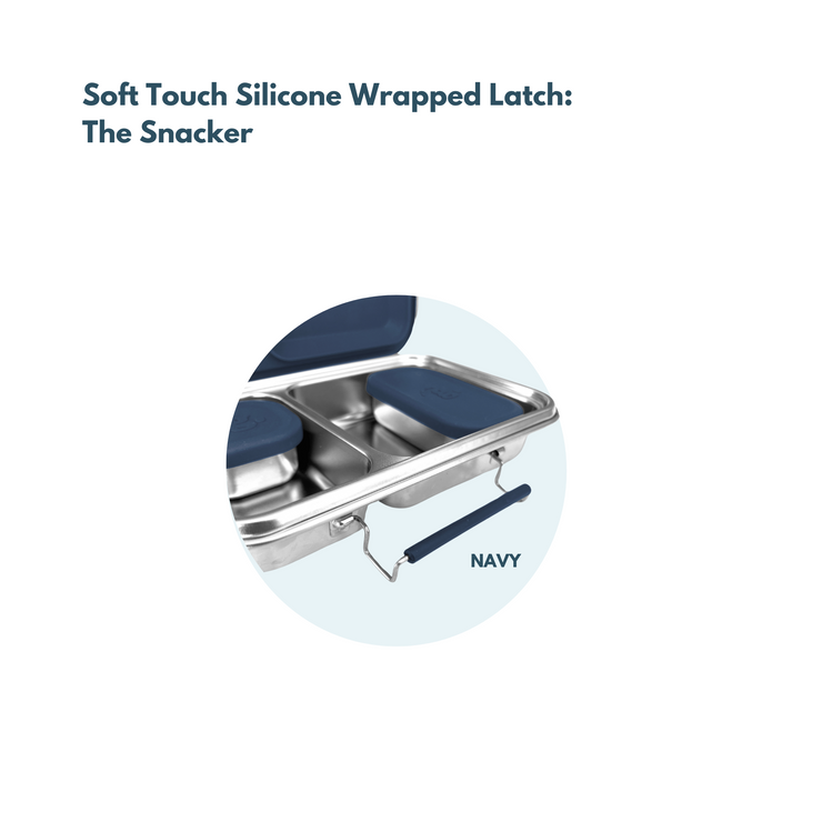 Soft Touch Silicone Wrapped Latch: The Snacker™