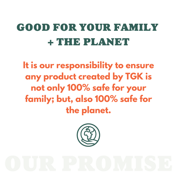 100% safe for your family and the planet 