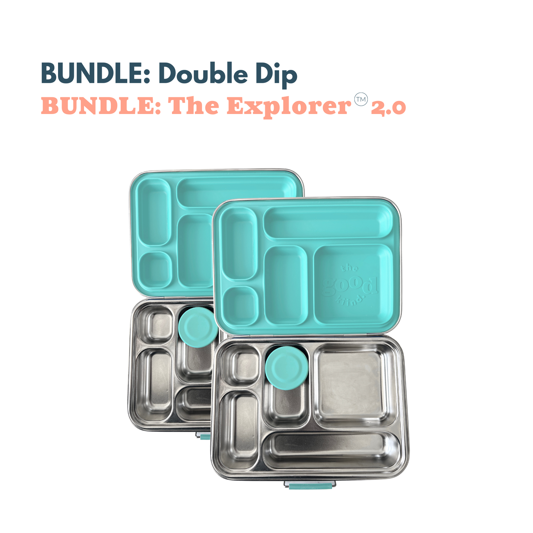 Stainless Steel Lunch Box I The Good Kiind I Air-tight Leak-Resistant